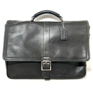 Coach Mens Briefcase Messenger Bown Leather Vintage Bag-K1169 F70096